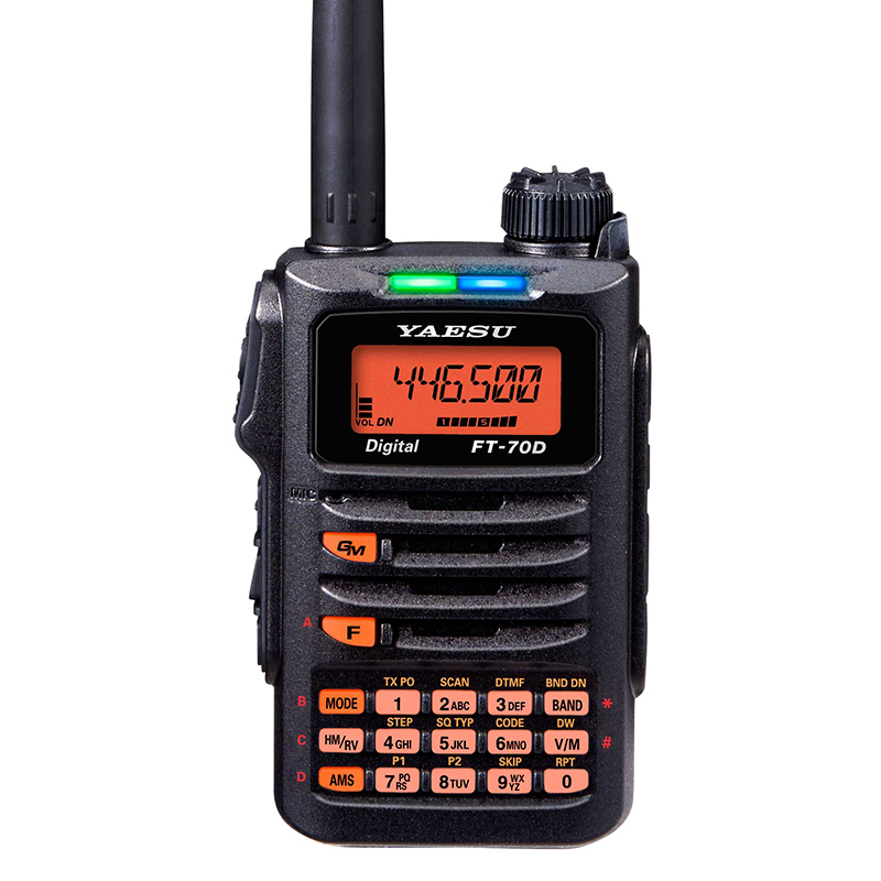 YAESU八重洲对讲机  FT-70DR UV双频段对讲