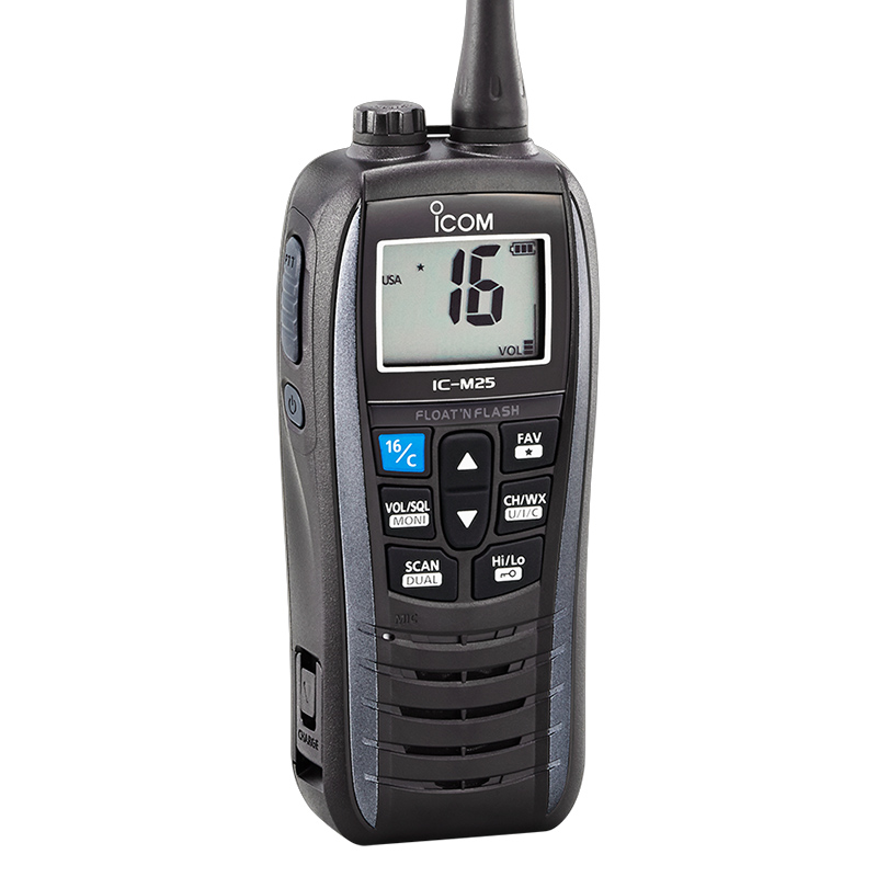 icom 艾可慕海事对讲机 IC-M25